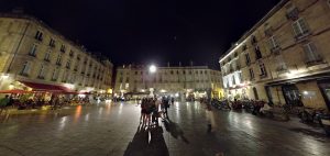 Bordeaux at Night, France