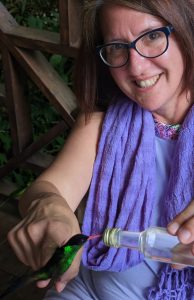 Feeding at the Rockland Hummingbird Sanctuary