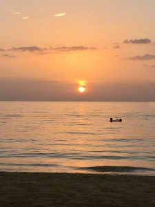 Sunset from Couples Negril in Jamaica
